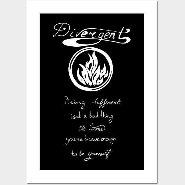 Divergent Dauntless Wall Art by Uwaki